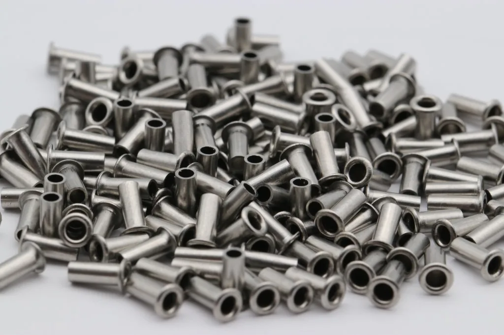 DIN 7340 Full Hollow Rivet - Stainless Steel 304, Flat Head for ...