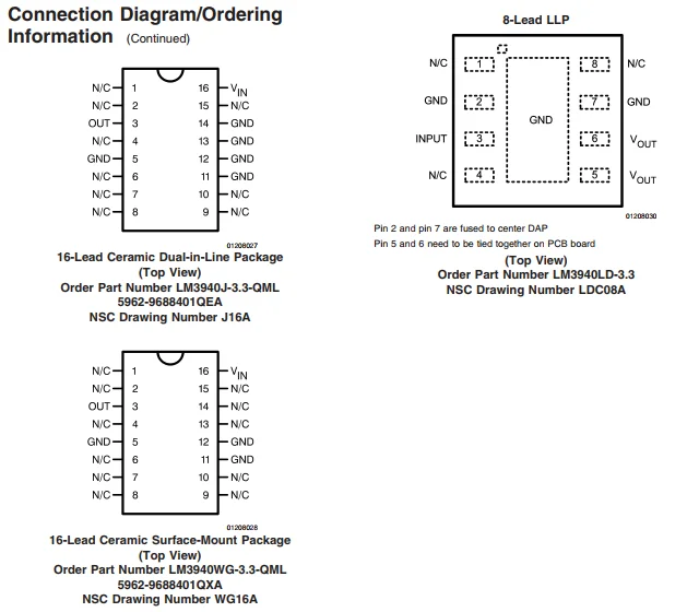 Lm3940it-3.3 Lm3940 1a) 저 (low) Dropout 조절 제로 대 한 5 볼트 에 3.3 볼트