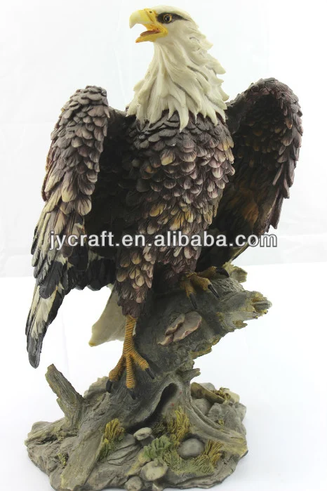 large resin eagle statues