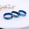 new fashion biker hiphop punk Skull Footprints Scorpion Stainless Steel Rings Printed Glossy Titanium Steel Rings For Women Men