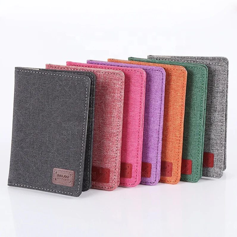 

2019 Passport Holder Cover Wholesale Personalized Oxford Fabric RFID Passport Wallet, Customized color