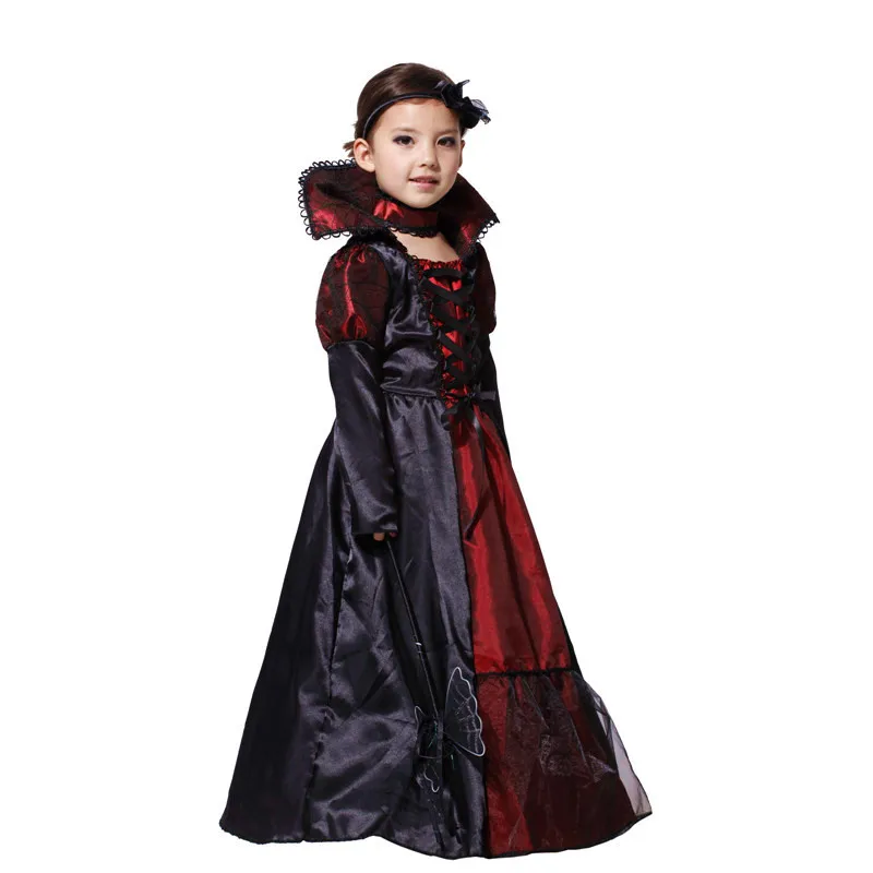 

Halloween cosplay mascot costume characters play the costume party costume Snow White dress vampire poison queen, As picture