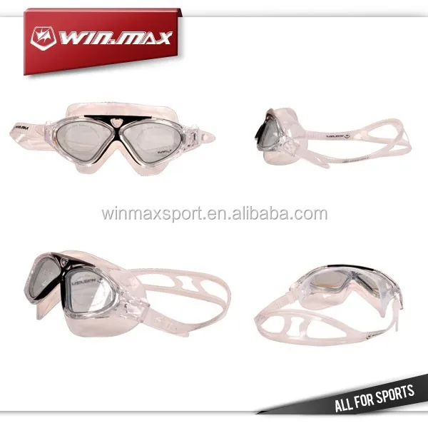 swim goggles with nose guard