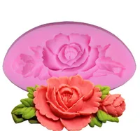 

Rose / Flower Silicone Mold for Fondant, Cake Decorating Chocolate Cookie Soap Fimo Polymer Clay Resin