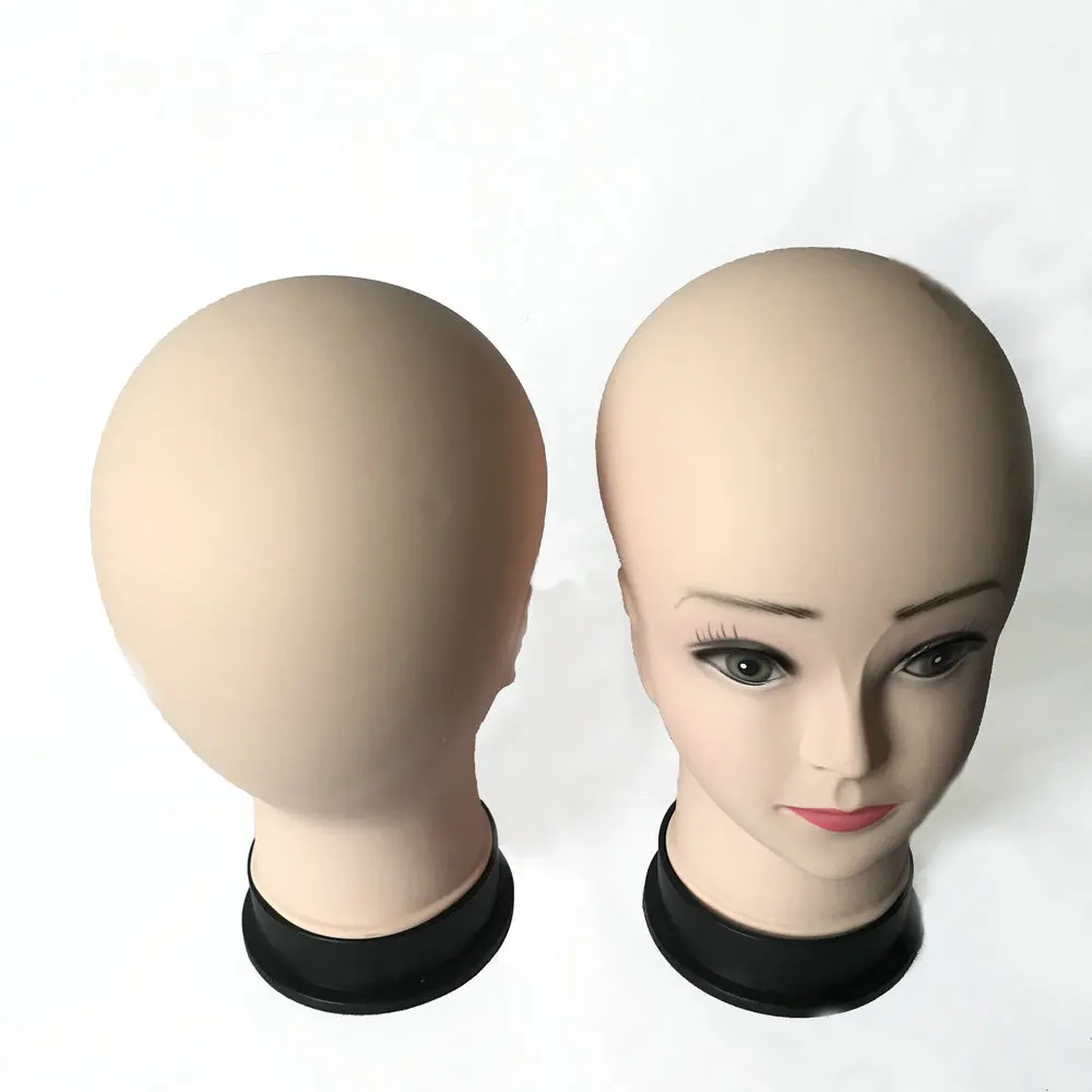 

High Quality Canvas Block Head mannequin head without hair for wig display