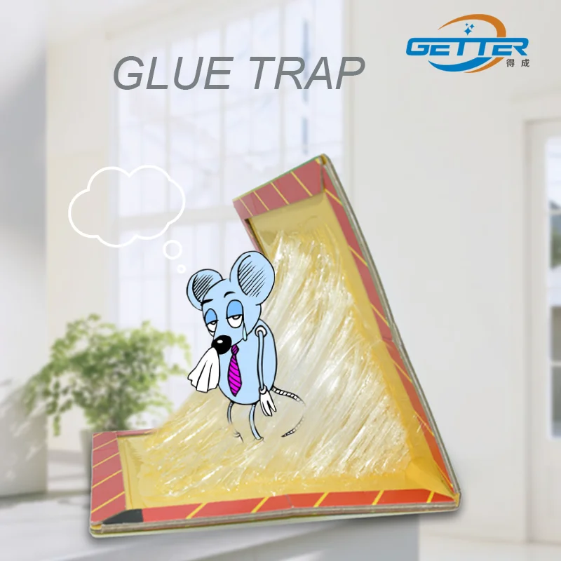Hot Selling Rat Glue Carton Board Traps Mouse Killer Board Mouse Glue Trap Carton Packing Sticky