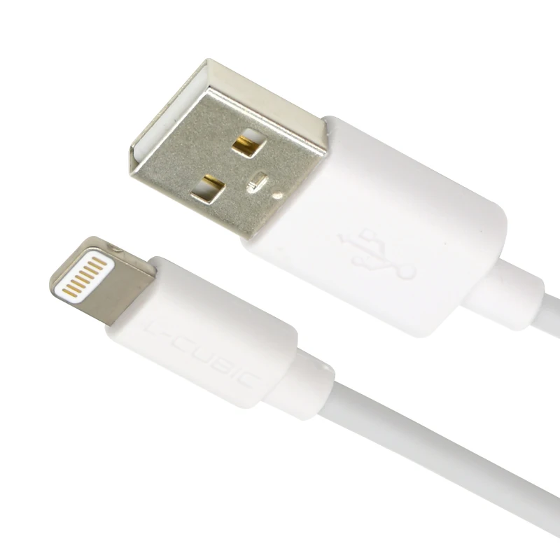 

L-CUBIC Multi Usb Charger MFI certified lighting usb cable pure copper phone charge cable iOS compatible data cable