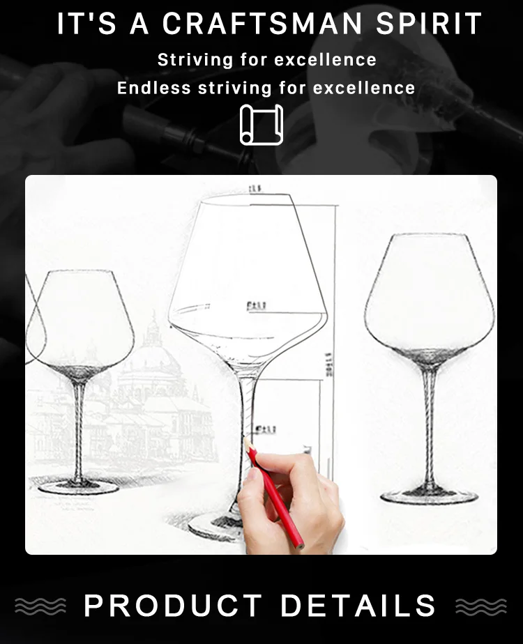 Hot Sale 680ml Giant Glass Cup Wine Tumbler Bottle Stemless Wine Glass