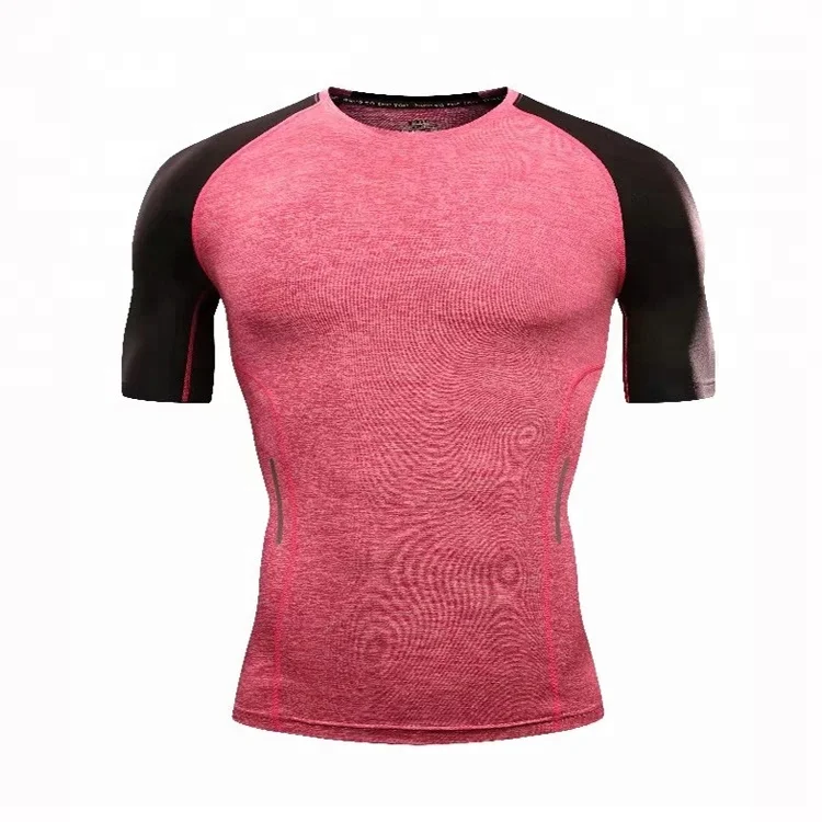

Compression running tights wholesale high quality solid color t shirt, Multi