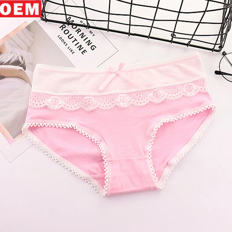 pink cotton underwear