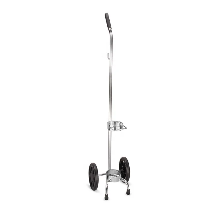 
Hospital Stainless Steel Gas Cylinder Trolley ,Oxygen Cylinder Trolley for Oxygen Cylinder 