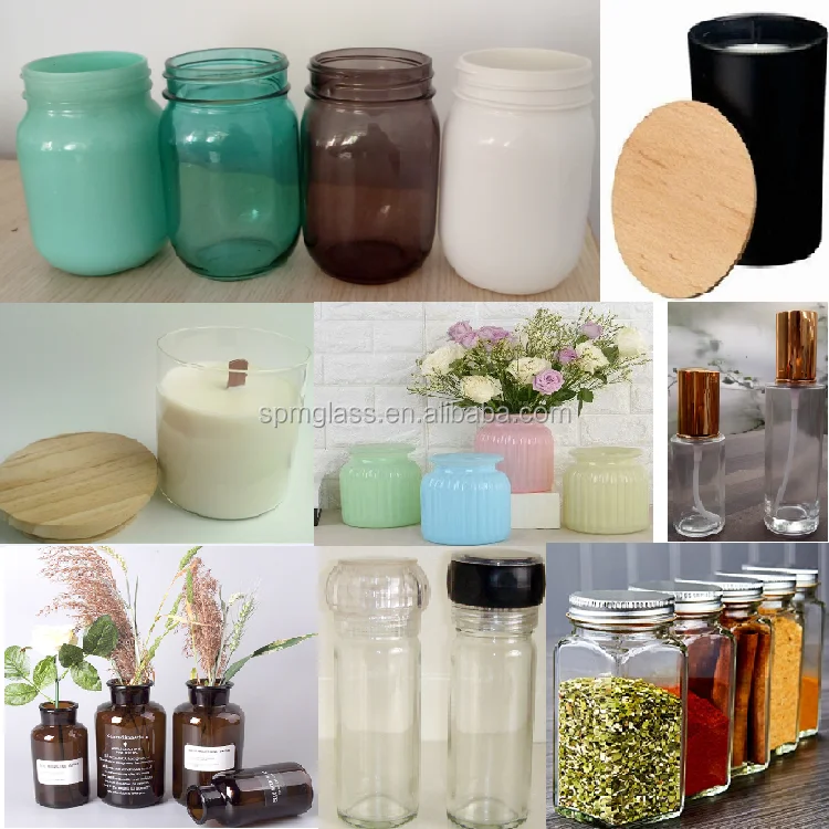 Votive Amber Candle Jar As Geo Cut Glass Candle Jars With Wooden Lids