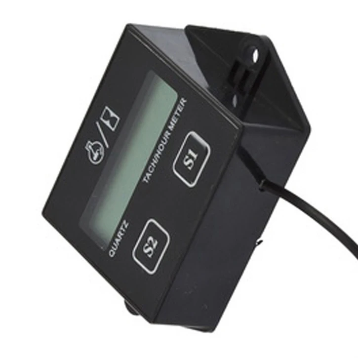 New Digital Hour Meter Tach Quartz Hour Meter For Motorcycle Atv