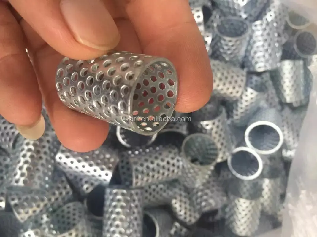 304 Stainless Steel Perforated Metal Mesh Strainer Pipe For Exhaust