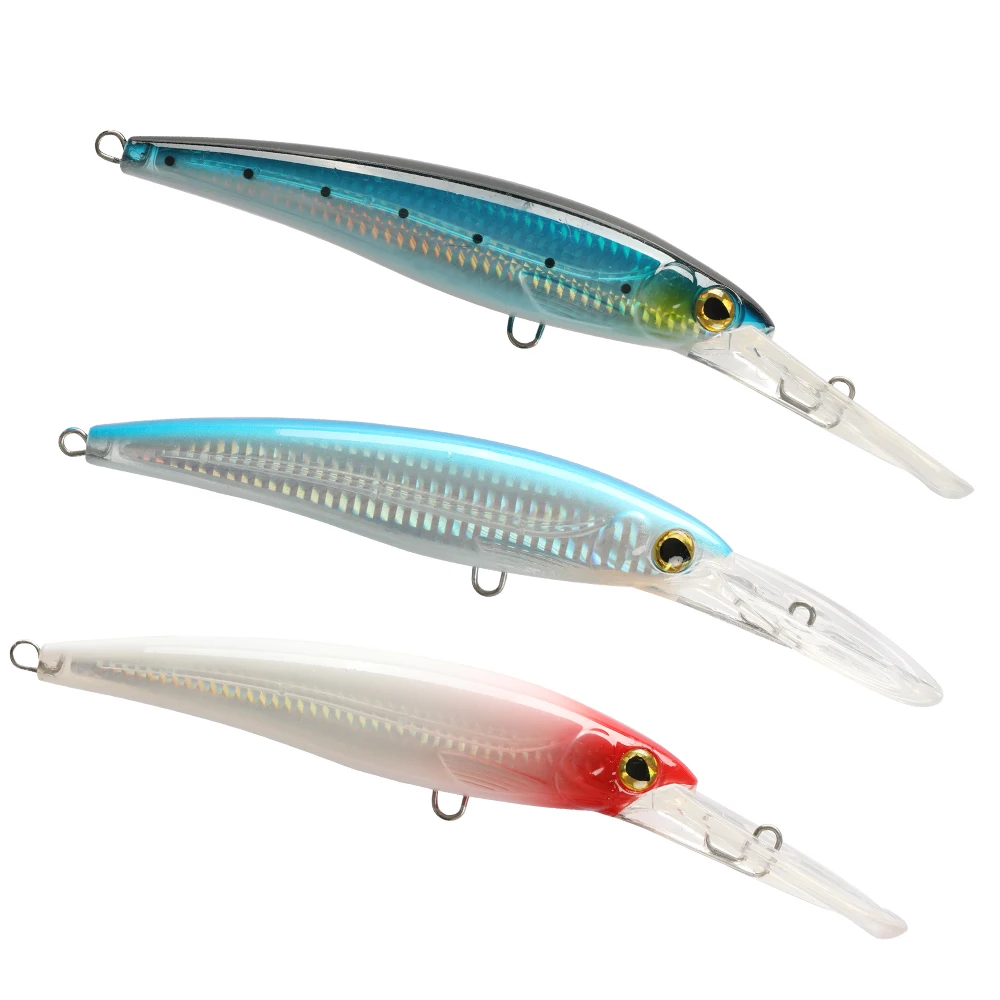 

HONOREAL Various Color 140mm/160mm Artificial Fishing Lures Hard Baits, Customized