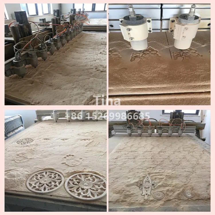 Wood rosettes and blocks