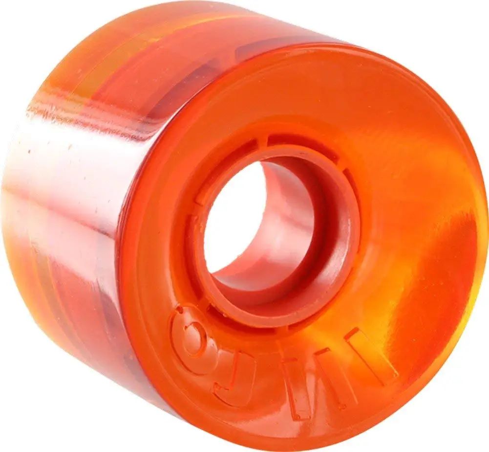 OJ Wheels Hot Juice Trans Orange Skateboard Wheels - 60mm 78a (Set of 4)
