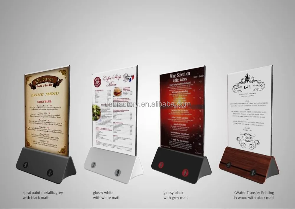 Table menu shaped 13000ma power bank high qualityTable menu shaped power supply