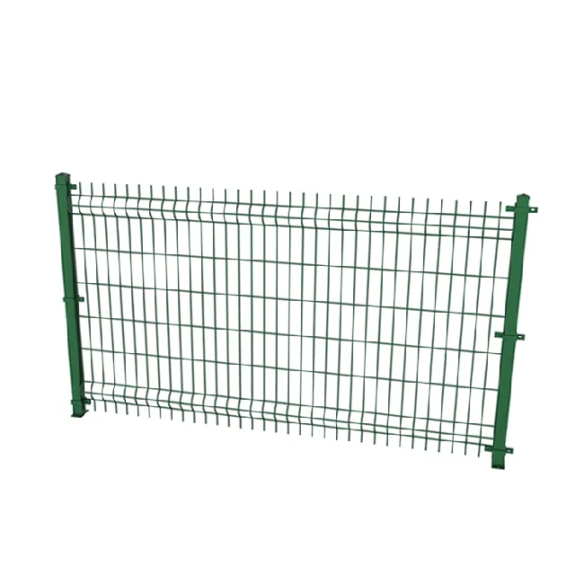 

ASO factory hot sale garden widely used powder painted welded 3D fencing panel, Green , yellow