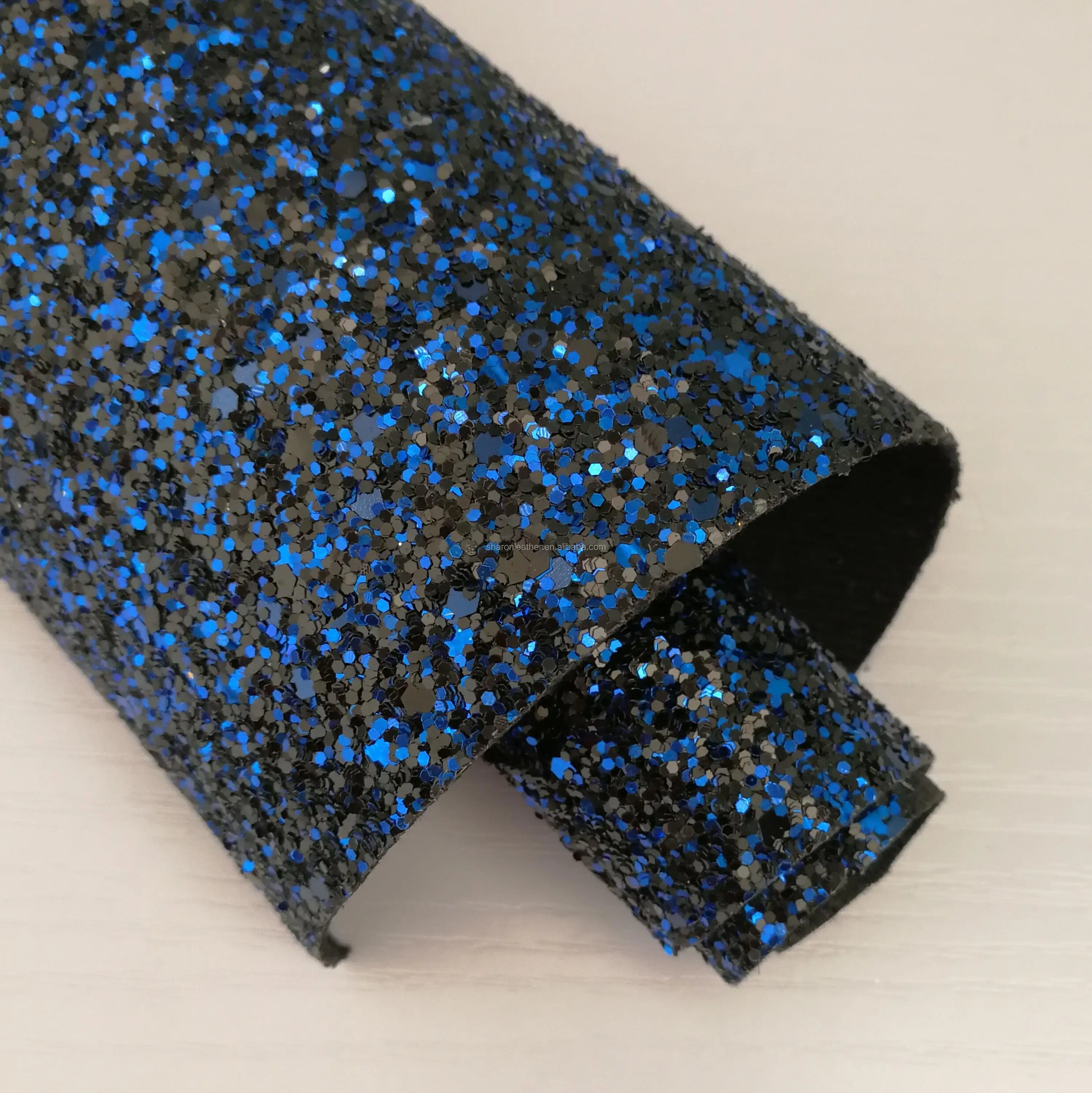 Mixed Chunky Glitter Twill Backing For Shoe Upper Material Buy Chunky