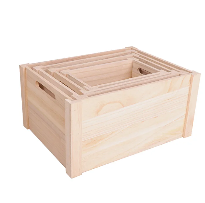 Wholesale Recycled Wood Vegetables Fruit Box Crates Buy Wood
