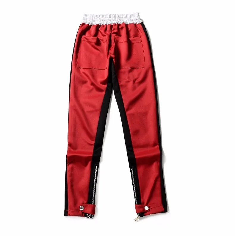 hip hop zipper joggers