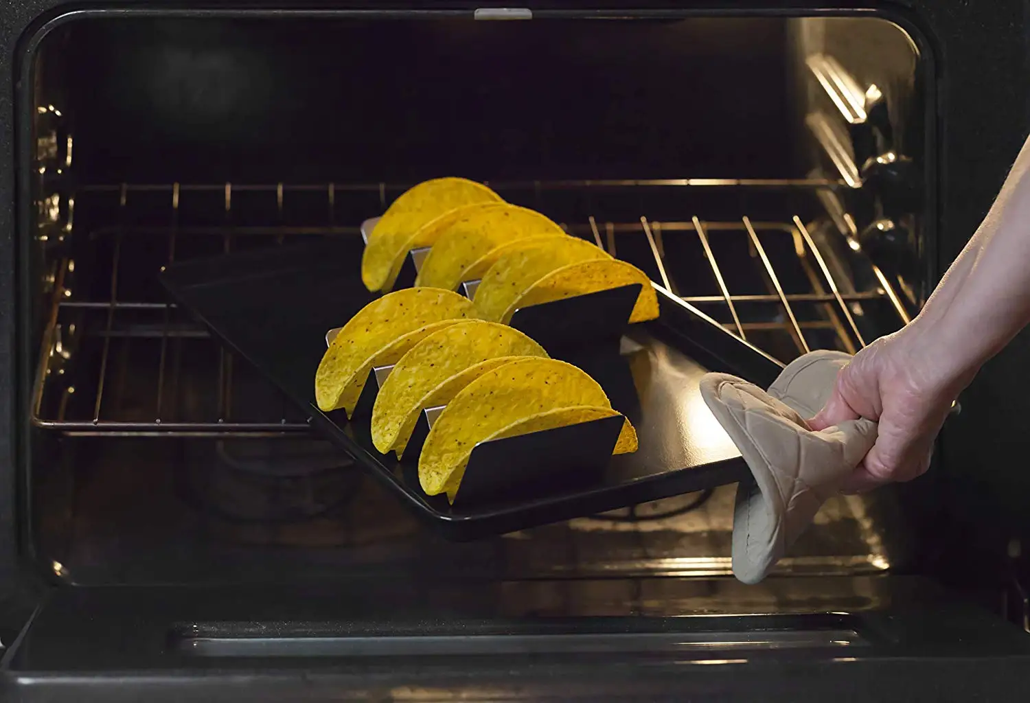 Stainless Steel Taco Holder Stand,Tortilla Warmer Combo Tortilla Keeper