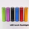 Best Selling Aluminum mini led flashlight 1 W aluminum led mini torch Rechargeable Aluminium Torch