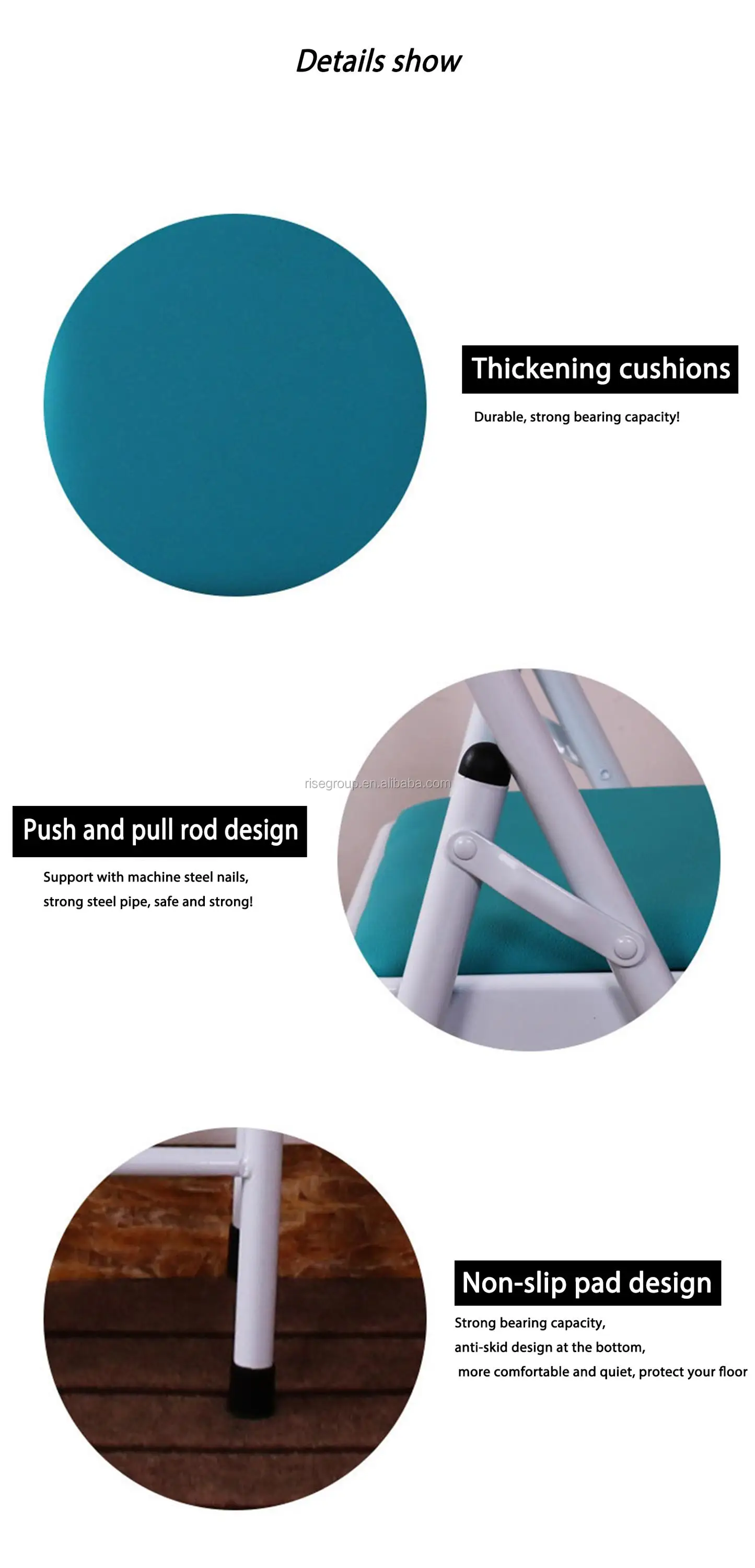 Foldable Cushion Yoga Chair With Back Support Yoga Inversion Chair Back