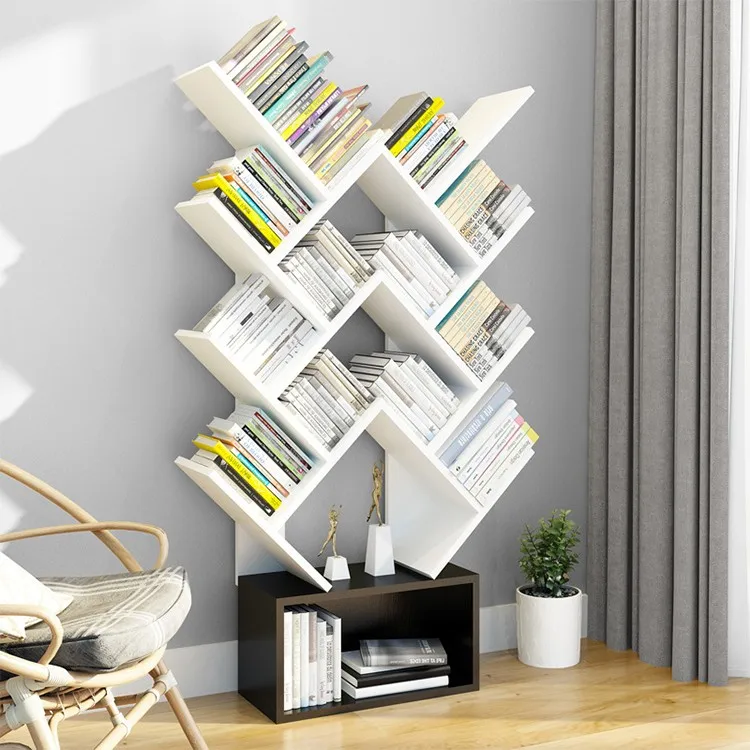 Neue Design Holz Baum Bücherregal/kreative Bücherregal