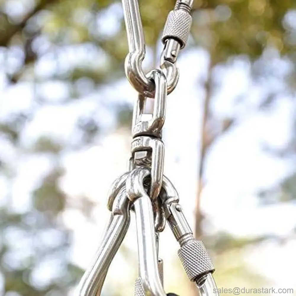 
Stainless Steel Double Eye Swivel Ring Lifting Eye Eye Hook 