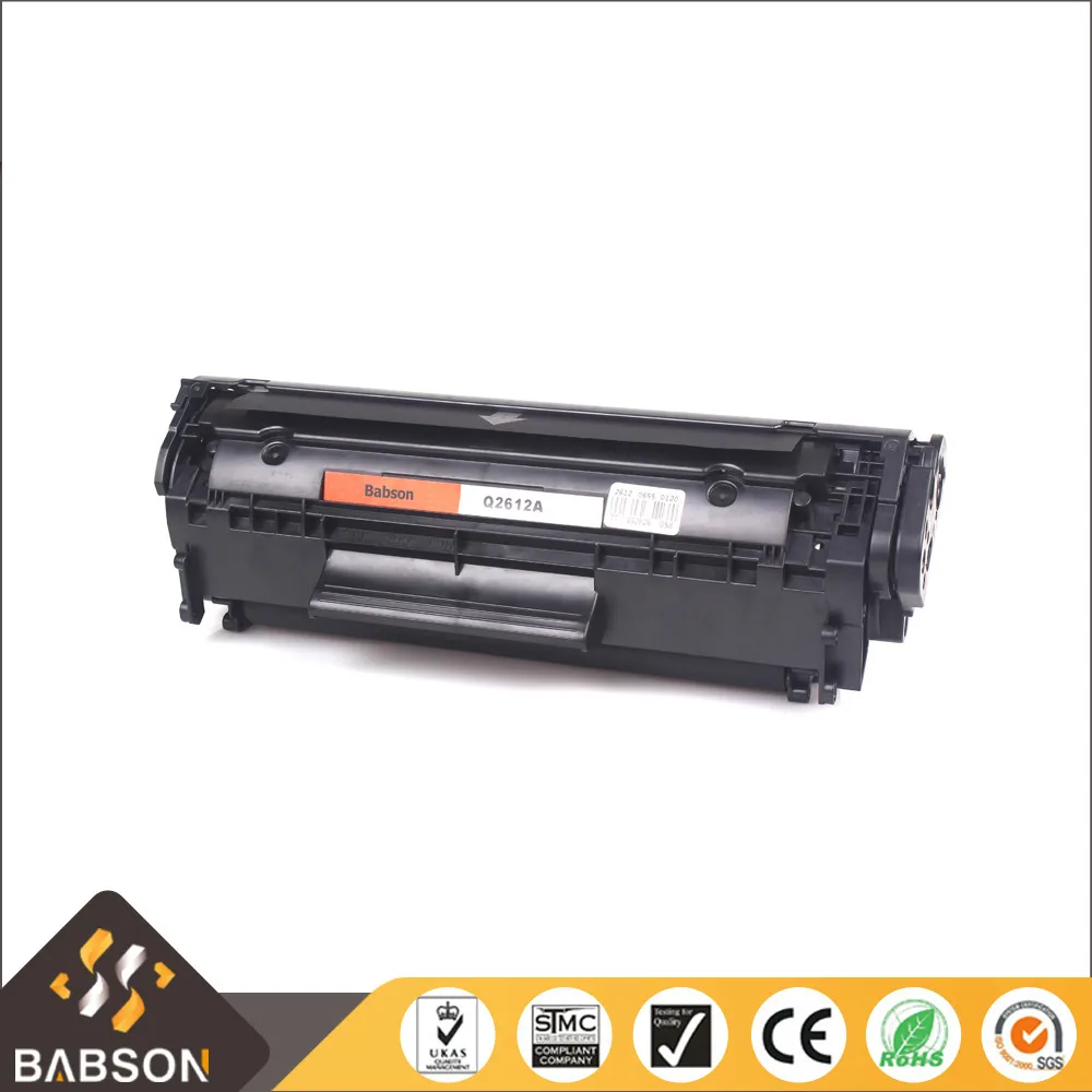 Stable Quality Compatible Black Toner Cartridge Q2612 12A for HP Printer