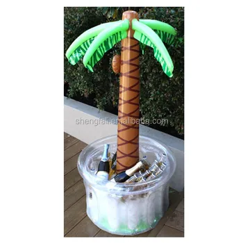 blow up palm tree cooler