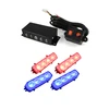 LED car vehicle Emergency Flashing Warning Grille Strobe Light Yellow Amber Red Blue White Green 12V DS868-4L
