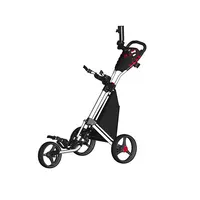 

Outdoor Aluminum Tournament Push Golf Trolley