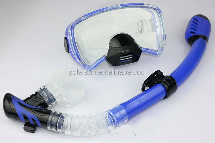 Underwater Scuba Anti Fog Diving Mask Snorkeling Set with Earplug