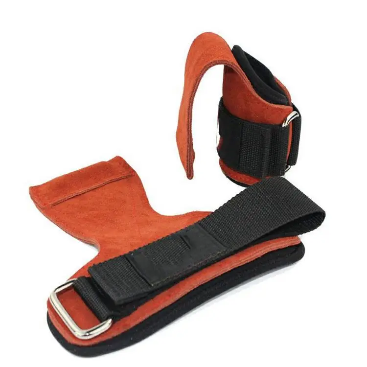 

Hot sale leather weight grip protection palm weight lifting palm protection grips, As picture