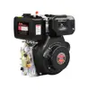 Hot sale 10hp single cylinder keyway black color diesel engine