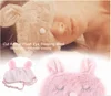Cute Animal Eye Cover Sleeping Mask Eyepatch Bandage Blindfold Christmas Deer Winter Cartoon Nap Eye Shade Plush Sleeping Mask
