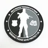 2019 New product milo range training systems pvc patches, Custom pvc rubber 3D patch