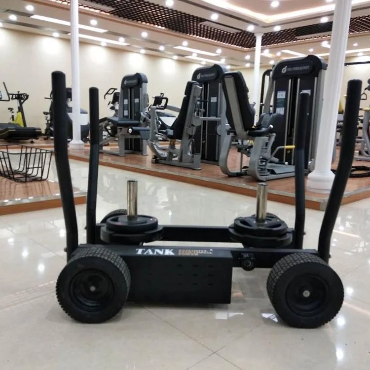 

Gym Equipment Commercial Pull and Push Power Training Power Weight Plate Sled, Optional
