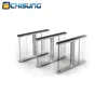 Supermarket access control swing gate automatic office building electric swing barrier gate