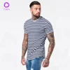2019 A Forever Fairness O Neck Fashion Mens Oversize Hip Hop T Shirt Striped Wholesale