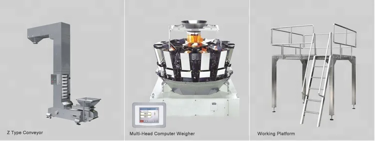 
Automatic Premade Bag Nitrogen Solid Grain French Fries Snacks Potato Crisps Packaging Machine 
