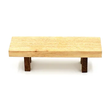 mini wooden bench