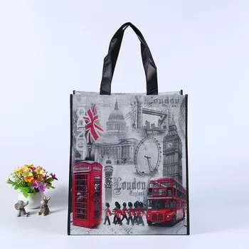 Carry Packaging Fashion Custom Reusable Non-woven Shopping Tote Bags No Minimum - Buy Fashion ...