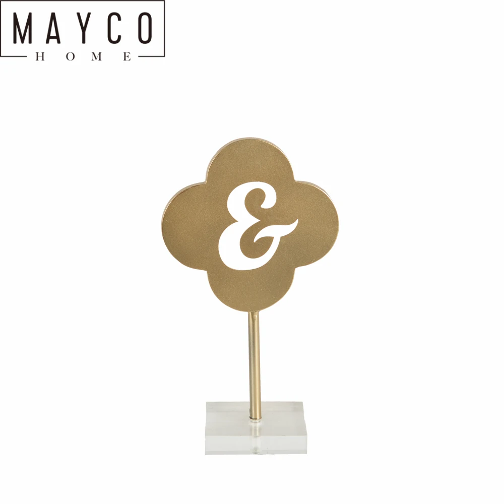 

Mayco Accent Gold 'e' Letter Block on Acrylic Base Home Decor Accessories