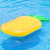 Summer holiday toys fruit floating waterbed inflatable pineapple pool float