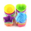Custom Shape Reusable Silicone Easy Clean Baking Cups