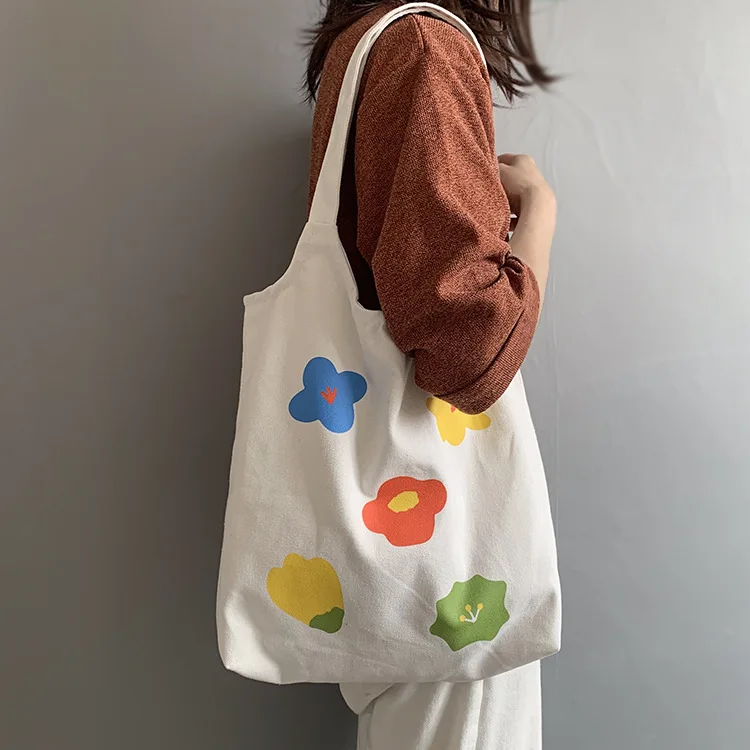 

Hot sale reusable promotional recyclable 12oz cotton canvas tote bag, White;black